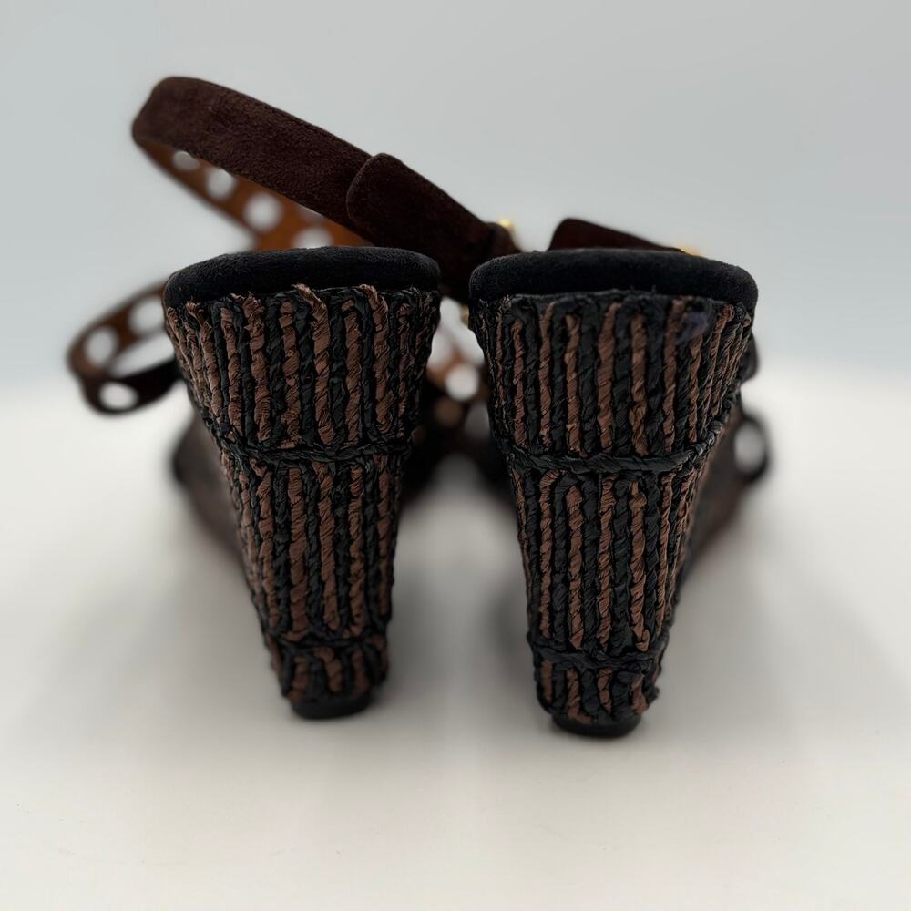 Authenticated Prada Wedge Sandal - Picture 6 of 9